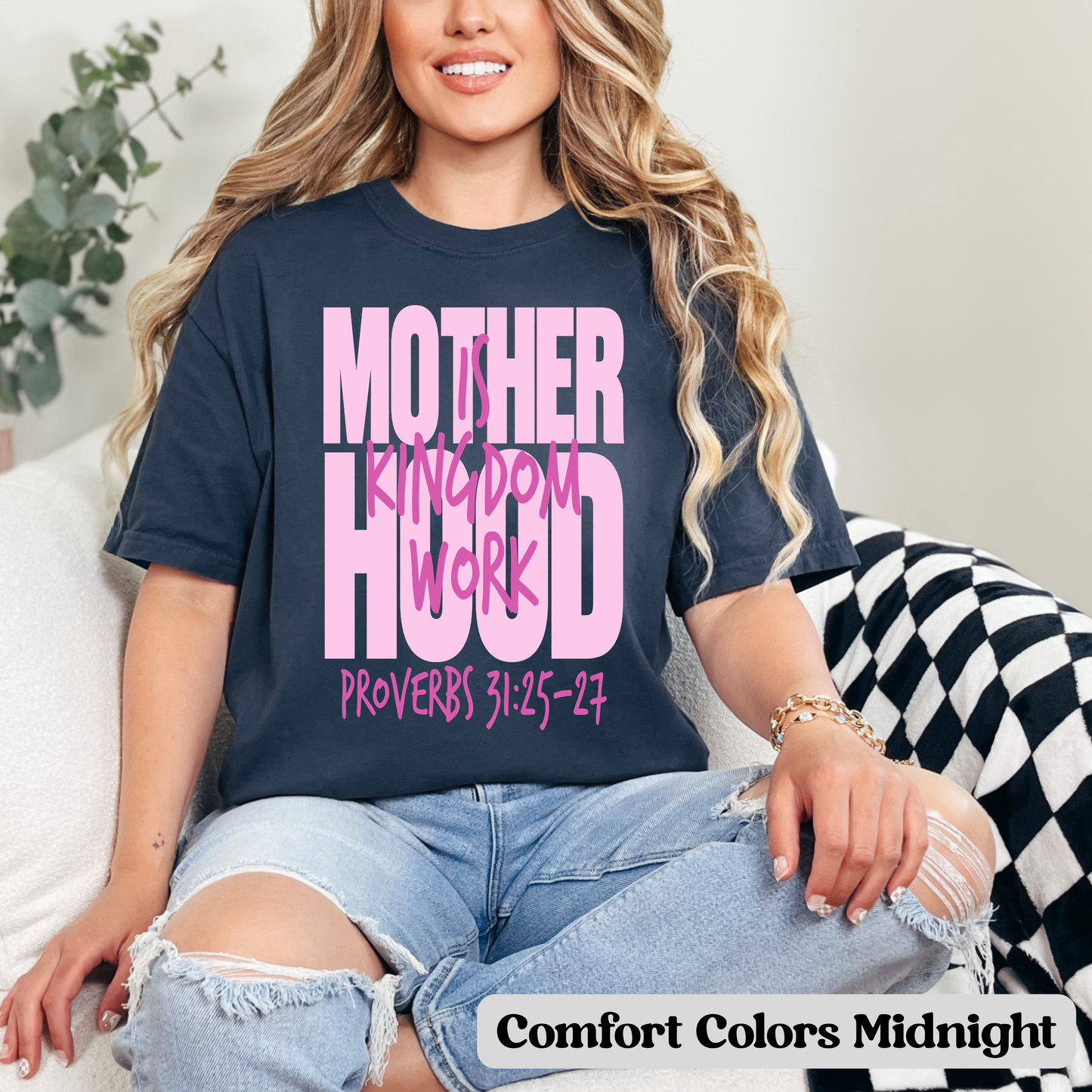 Motherhood is Kingdom Work- T-Shirt