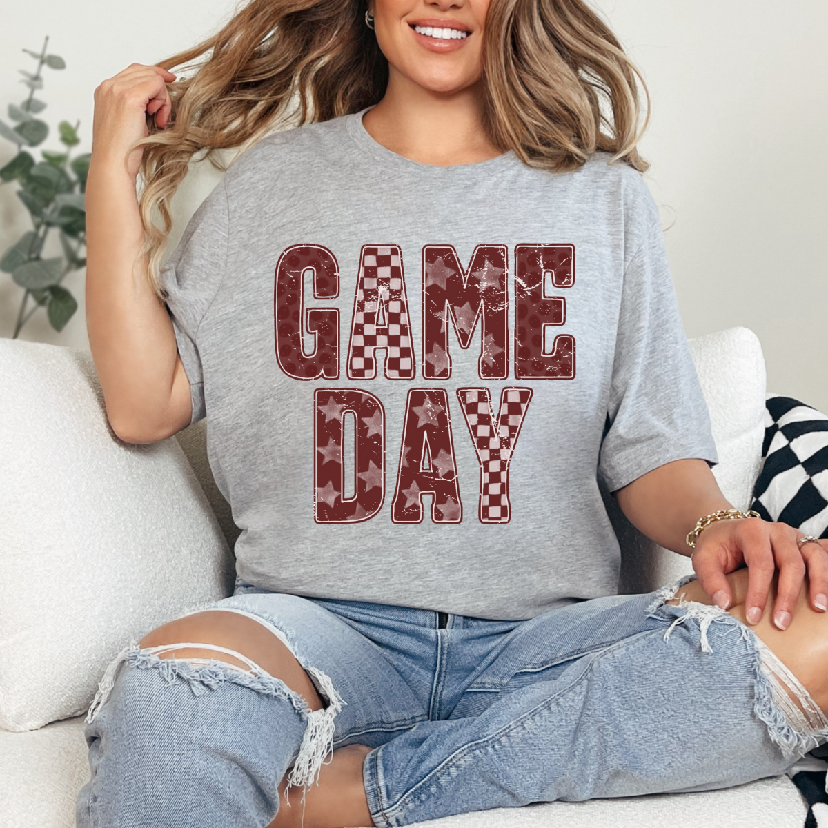 Game Day Maroon- Shirt, Crewneck or Hoodie