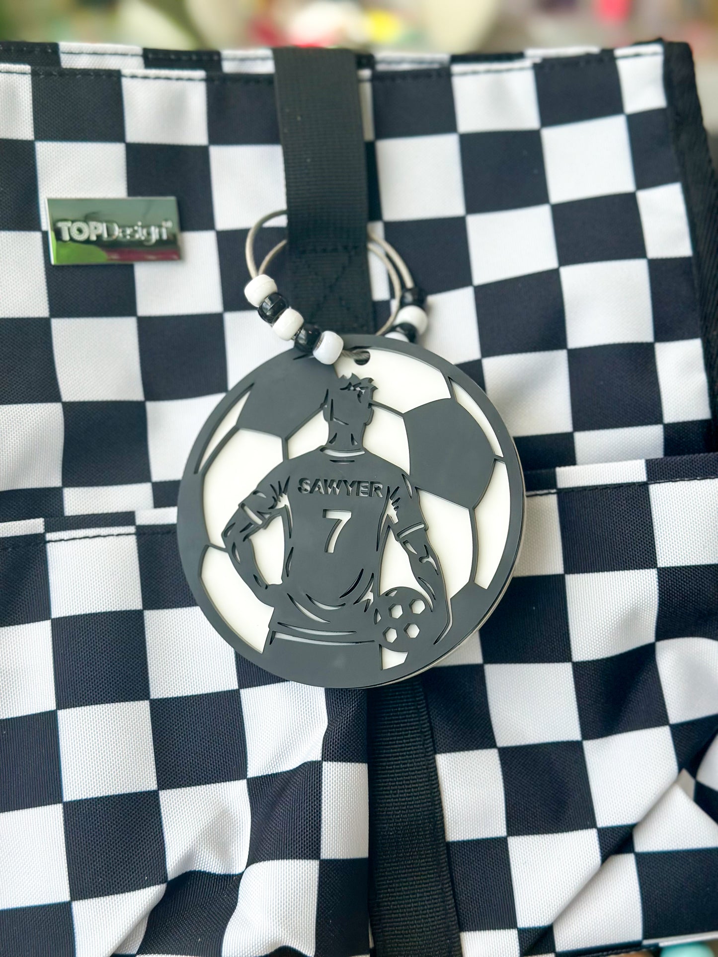 Soccer Bag Tag- Custom