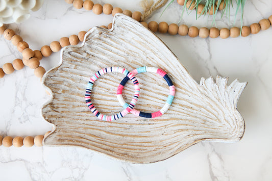 Preppy Sweater Mix- Stretch Bracelet