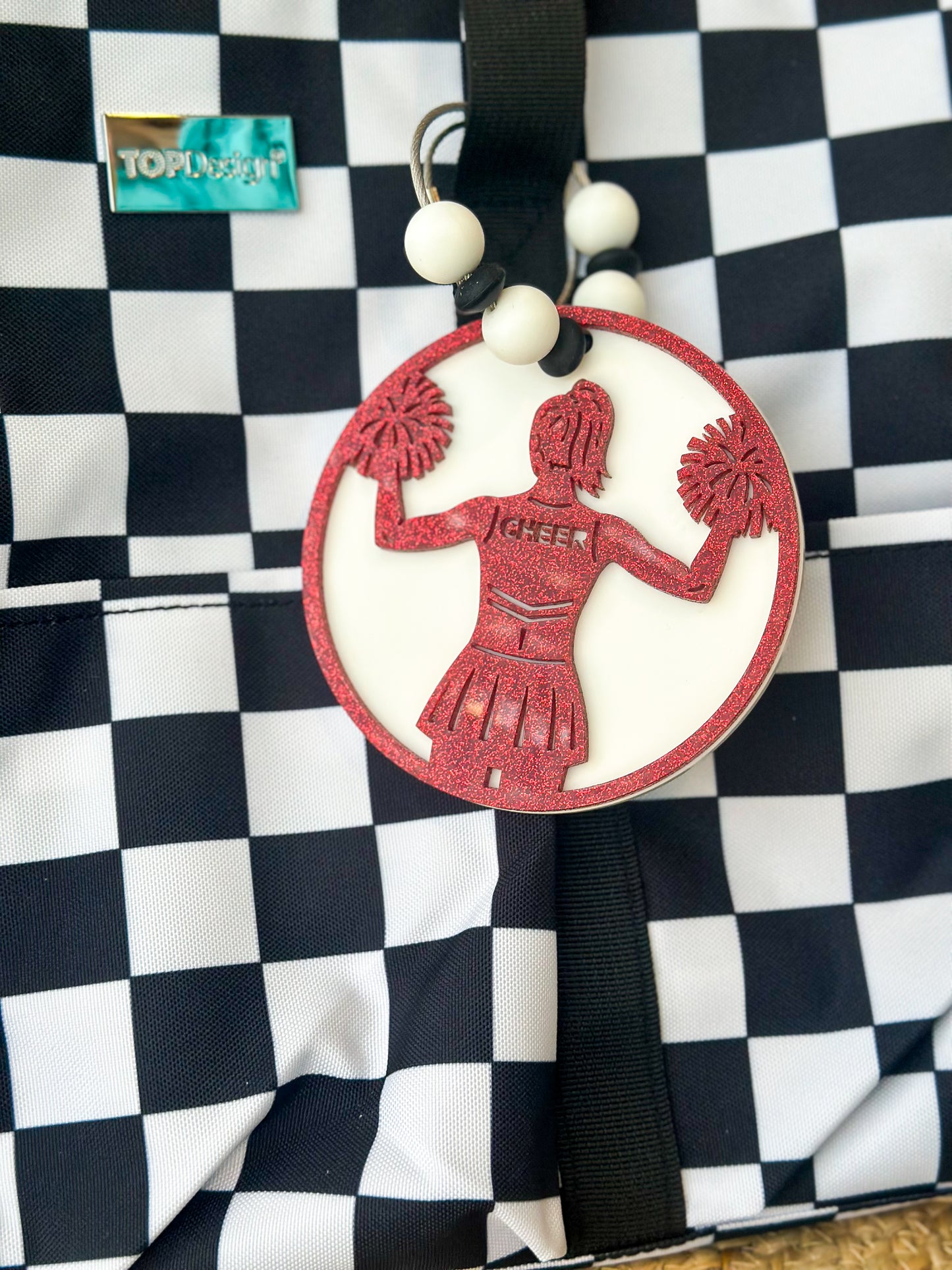 Cheer Bag Tag- Custom