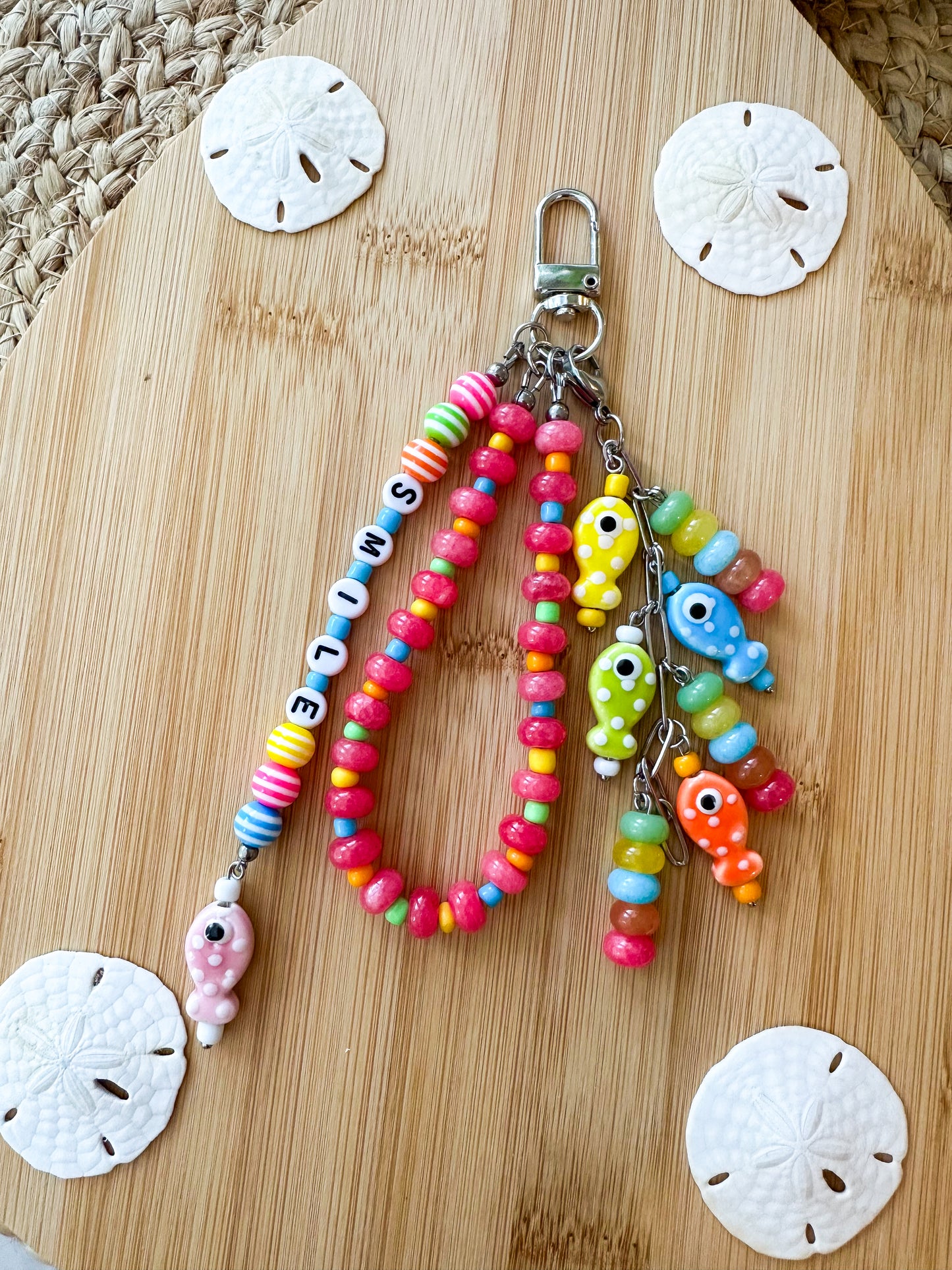 Bag Charm- Colorful Fishy