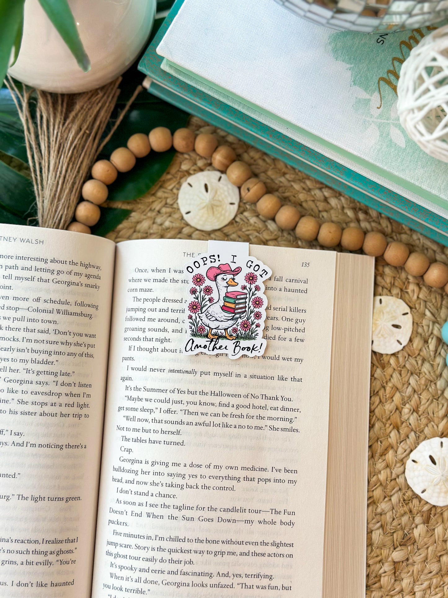Magnetic Bookmark- Oops, I Got Another Book