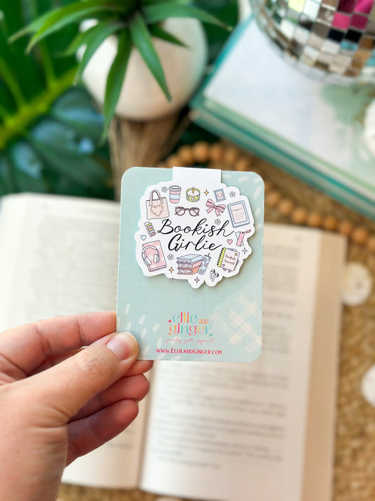 Magnetic Bookmark- Bookish Girlie