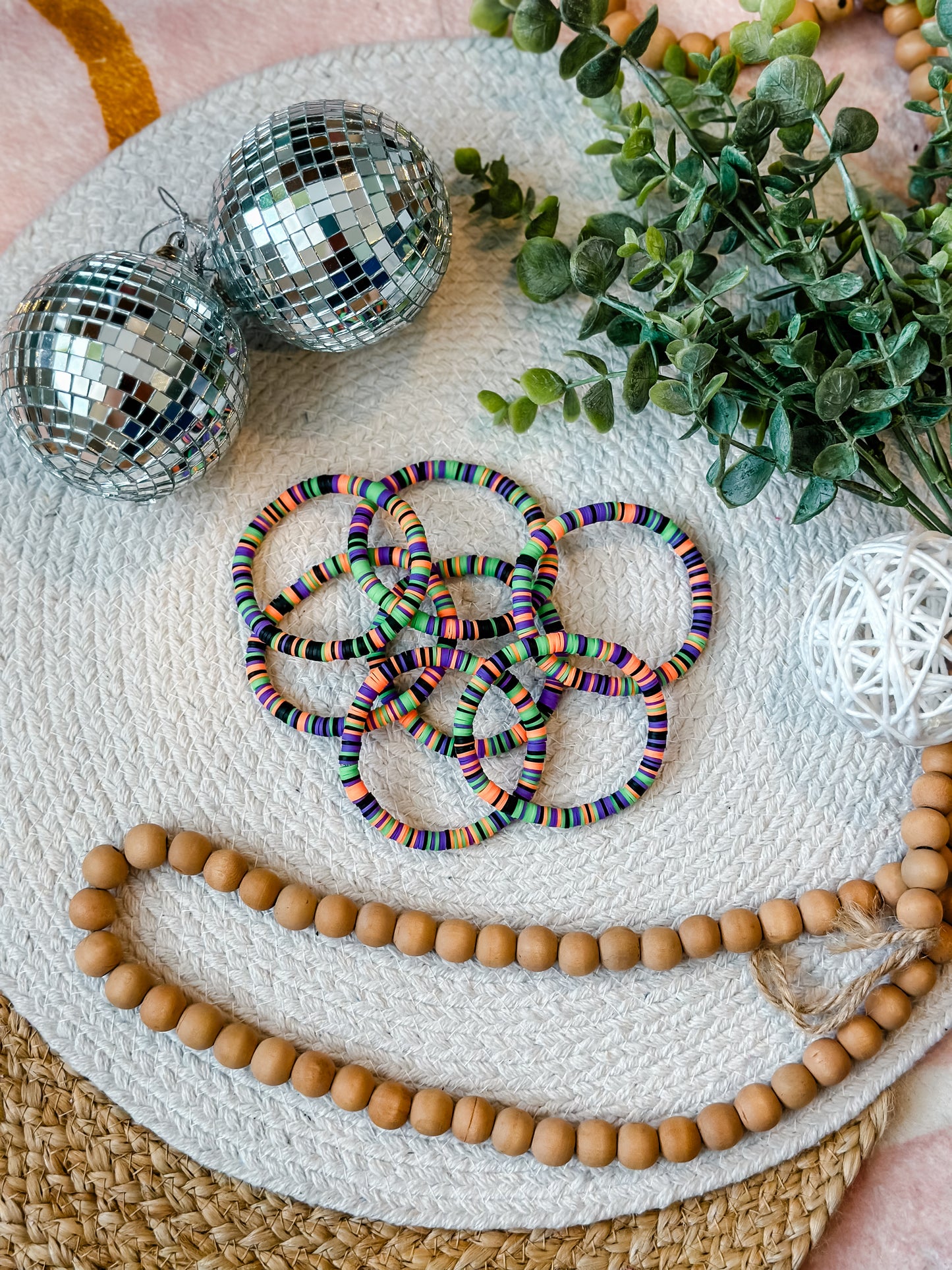 October Vibes Beaded Bracelet