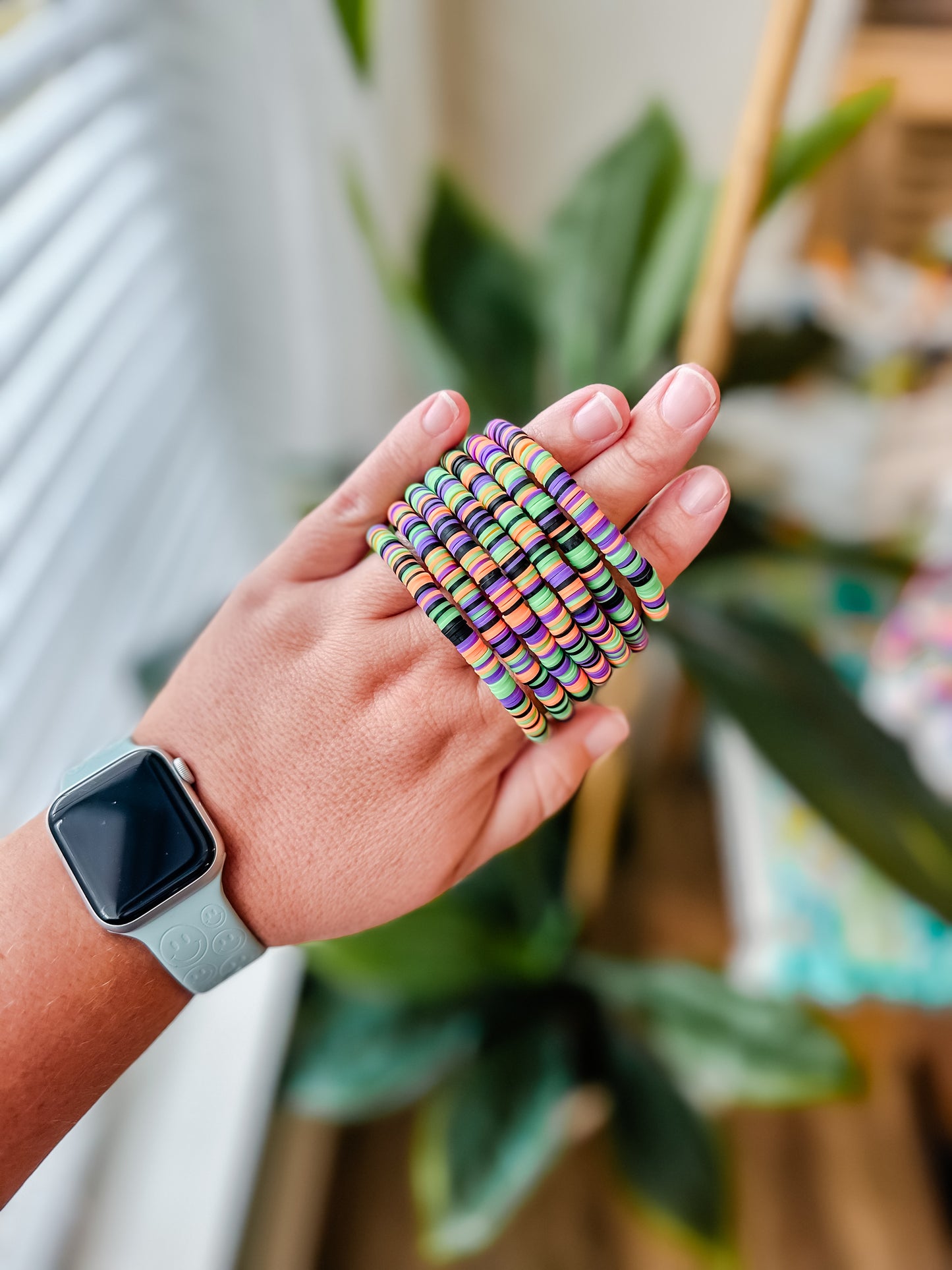 October Vibes Beaded Bracelet