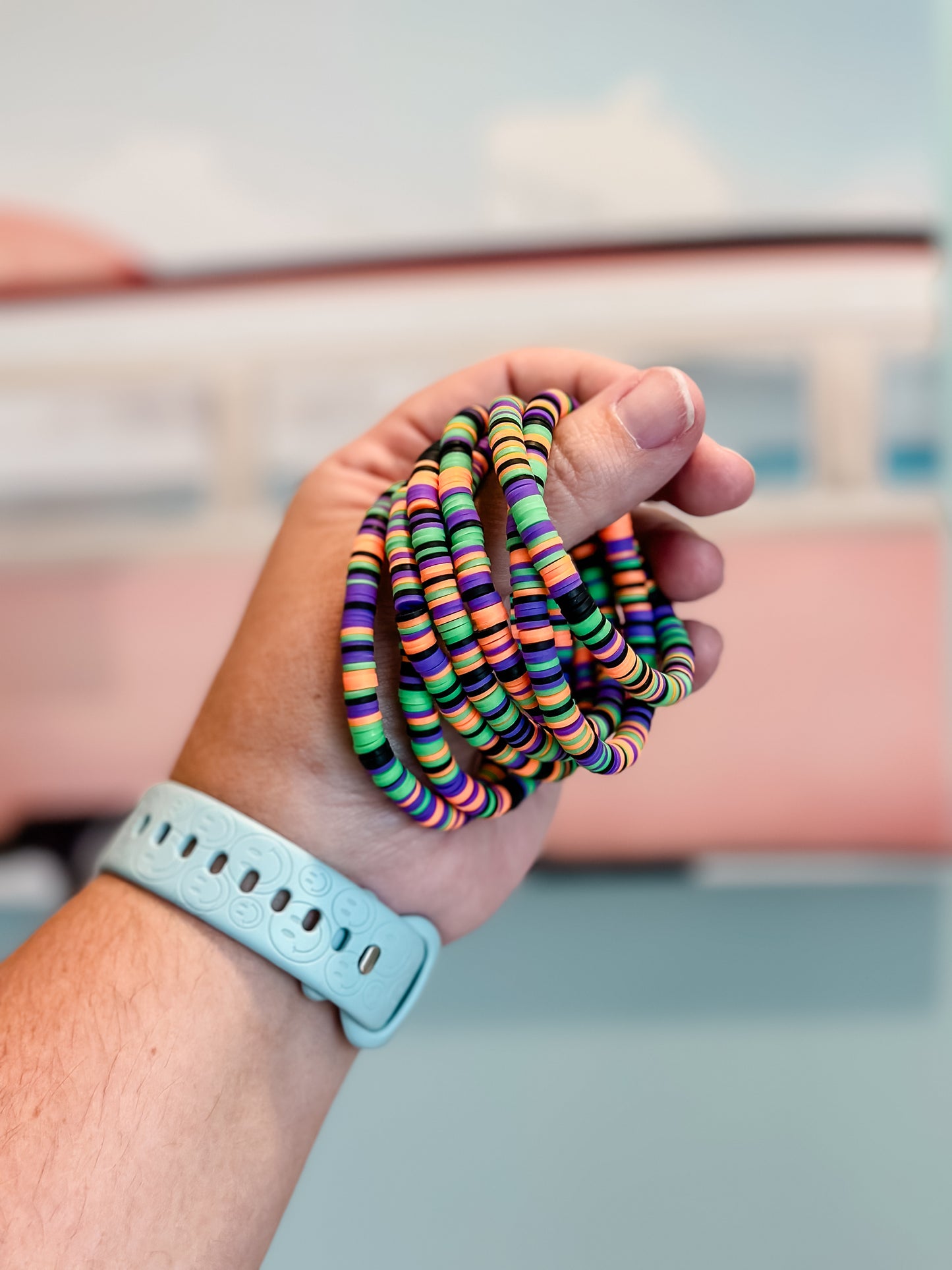 October Vibes Beaded Bracelet