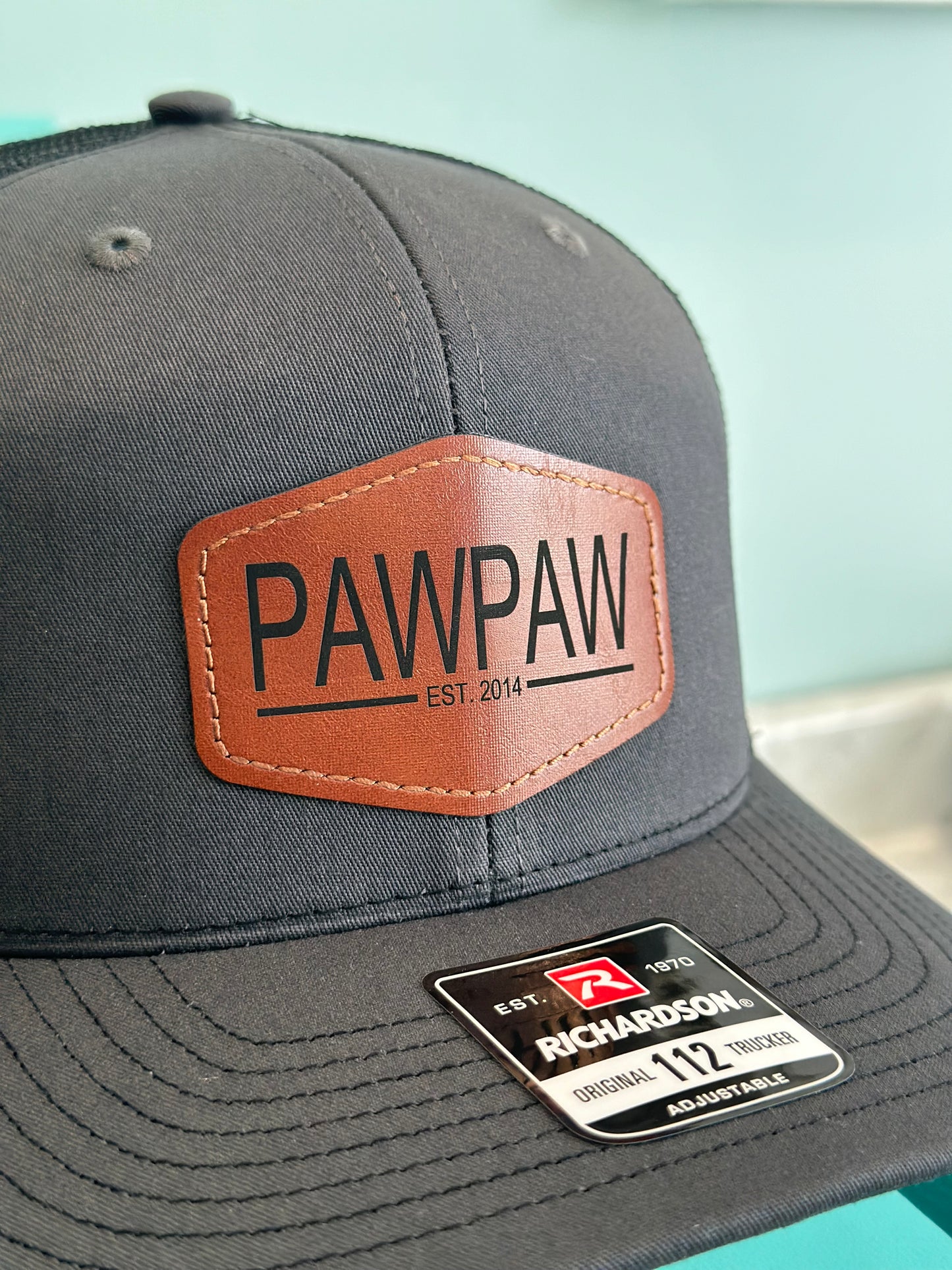 Custom Patch Trucker Hat- Grandpa Edition