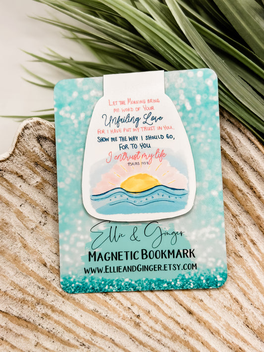 Magnetic Bookmark- Psalms 143:8