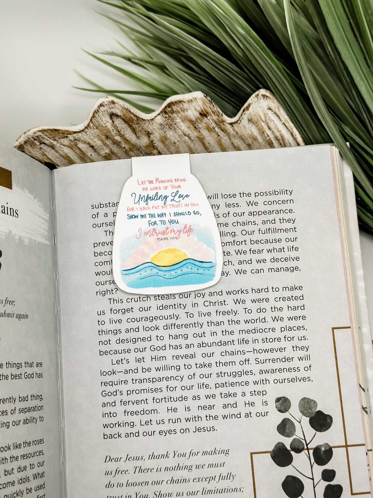 Magnetic Bookmark- Psalms 143:8