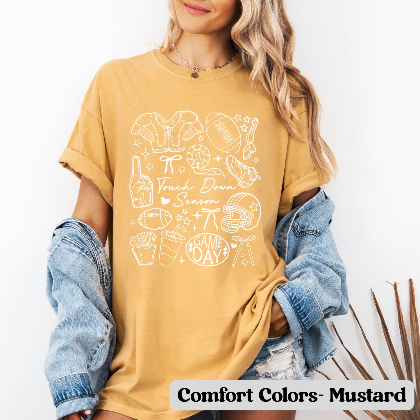 Touch Down Season Shirt- 4 Color Options
