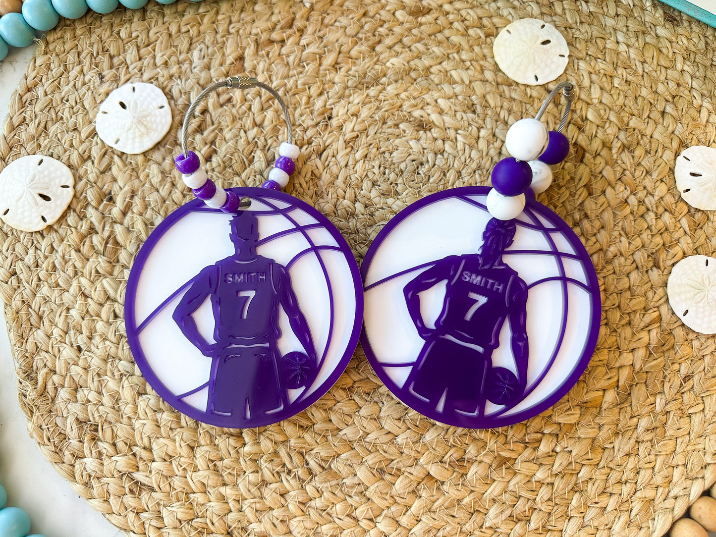 Basketball Bag Tag- Custom