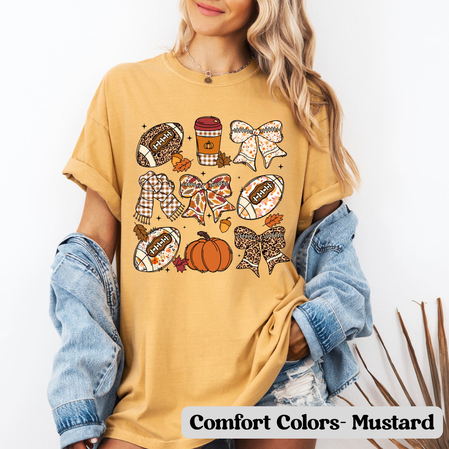 Fall Football Shirt- 3 Color Options