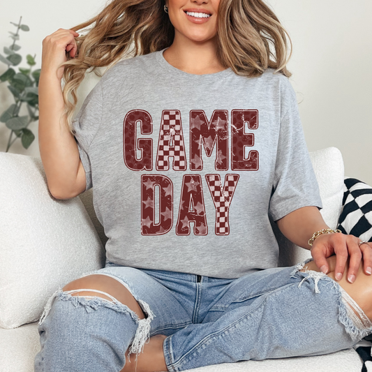 Game Day Maroon- Shirt, Crewneck or Hoodie