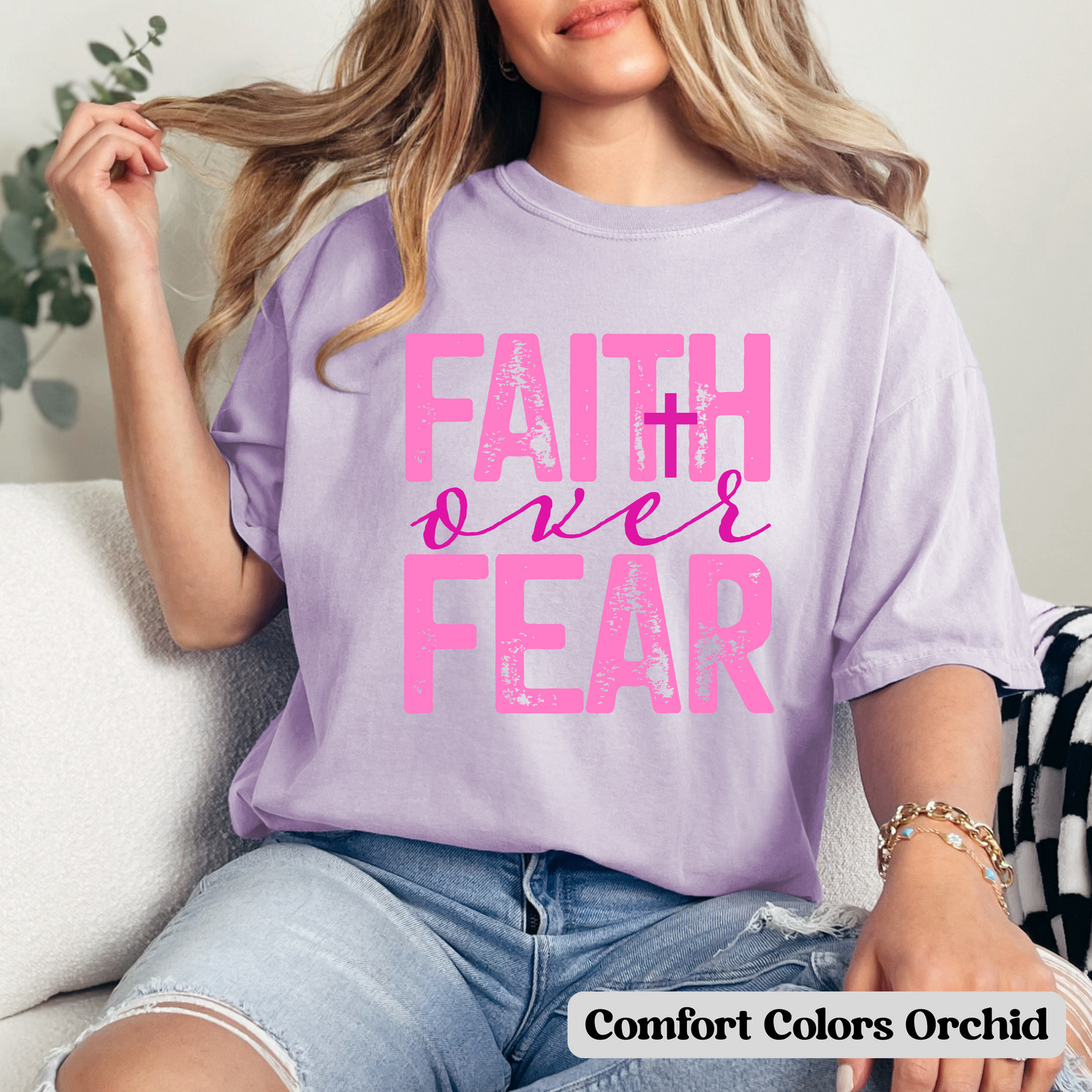 Faith Over Fear- T-Shirt