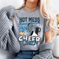 Hot Mess Cheer Coach- Shirt, Crewneck or Hoodie