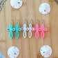 Cross Dangle Earrings