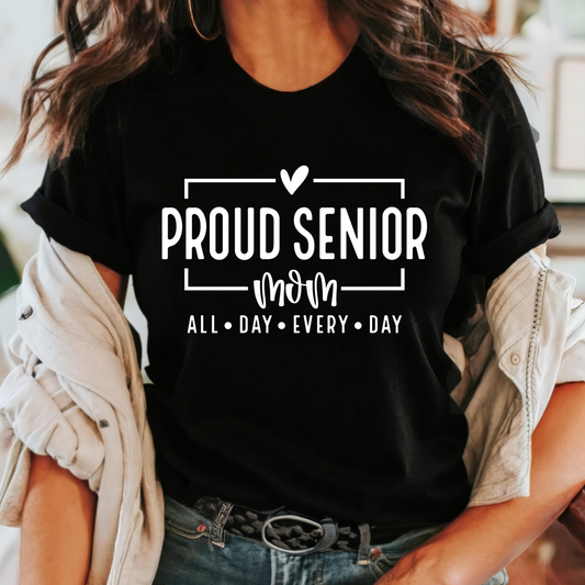 Senior Mom Shirt- Proud Senior Mom