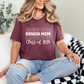 Senior Mom Shirt- Stacked Letters