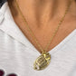 Football mama Necklace- Football Pendant