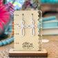 Cross Dangle Earrings
