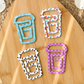 Coffee Cup Shaped Bookmark