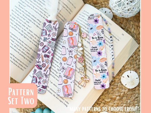Acrylic Bookmarks- PATTERN SET TWO