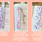 Acrylic Bookmarks- PATTERN SET TWO