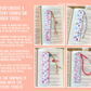 Acrylic Bookmarks- PATTERN SET TWO