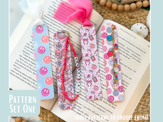 Acrylic Bookmarks- PATTERN SET ONE
