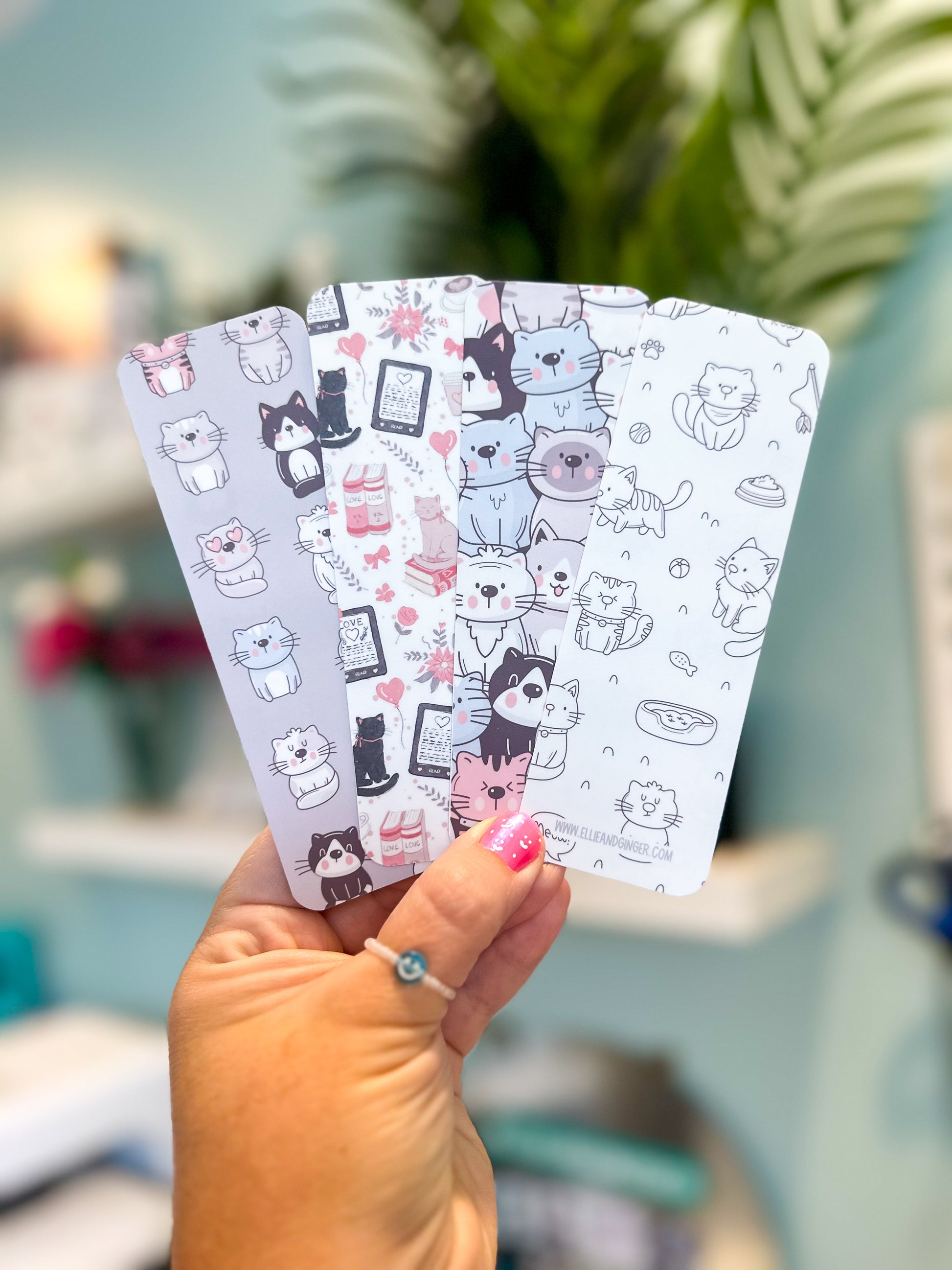 Bookmark Collection with Cats