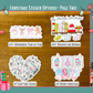 Christmas Sticker- Individual or Bundle