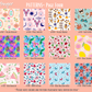 Acrylic Bookmarks- PATTERN SET TWO