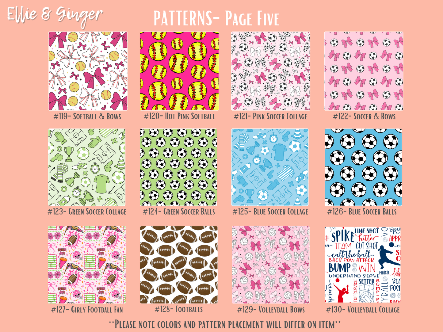 Acrylic Bookmarks- PATTERN SET TWO