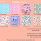 Acrylic Bookmarks- PATTERN SET TWO