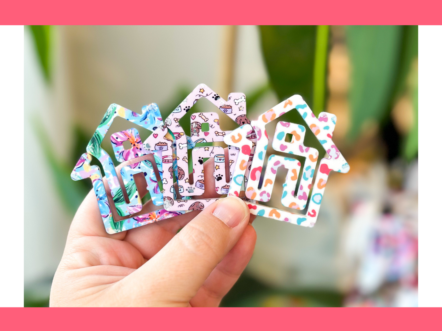 Acrylic House Bookmark