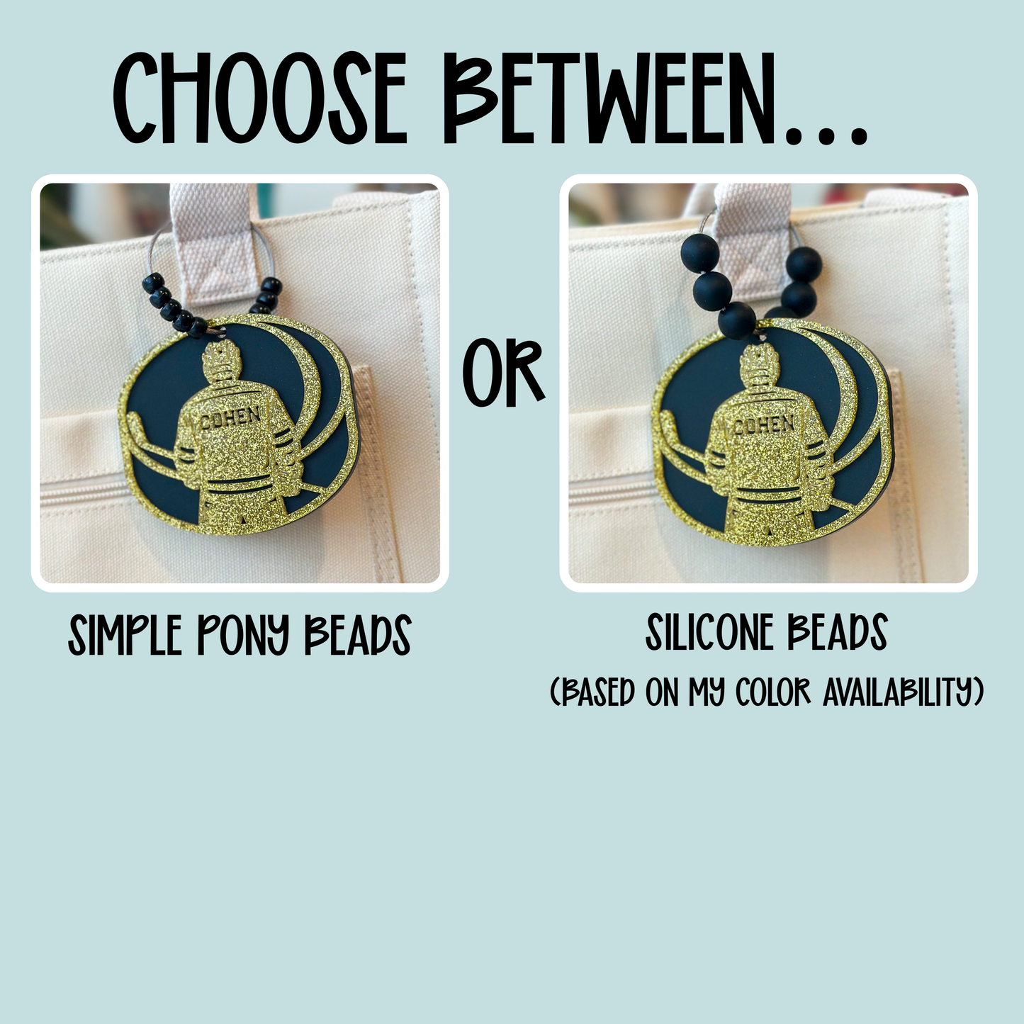 Hockey Bag Tag- Custom