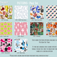 Acrylic Bookmarks- PATTERN SET ONE