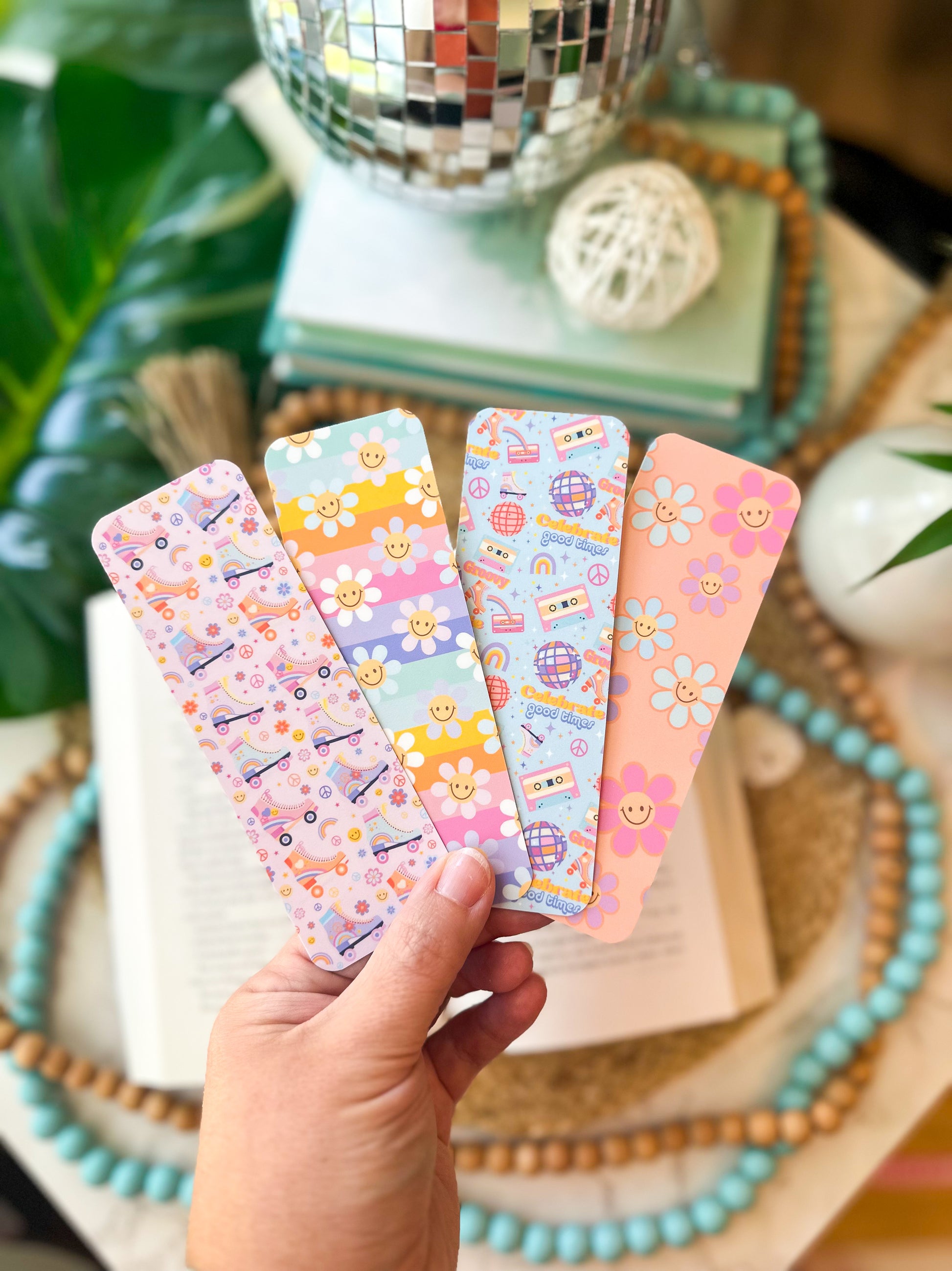 Groovy Retro Bookmarks