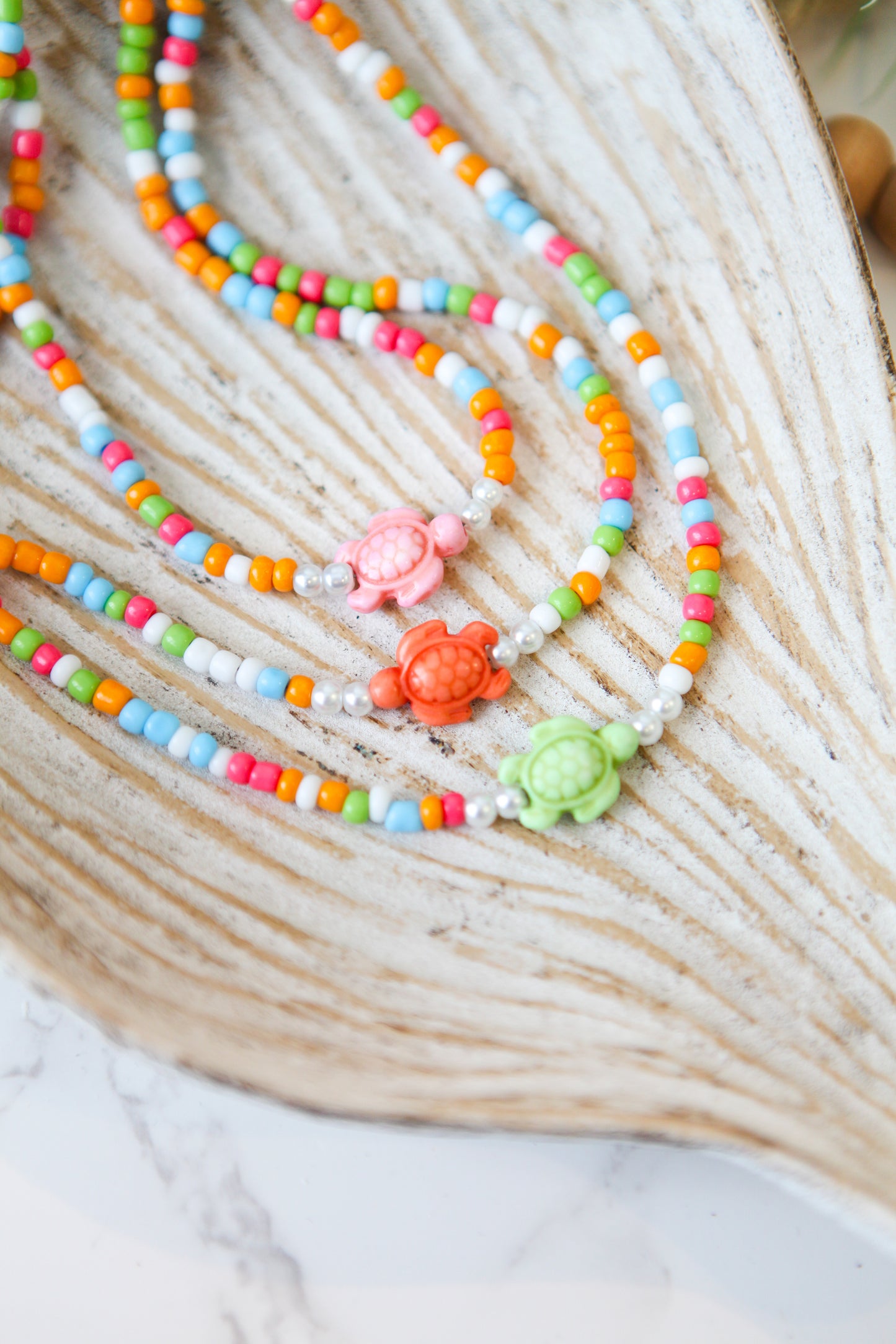 You're Turtley Awesome Seed Bead Necklace