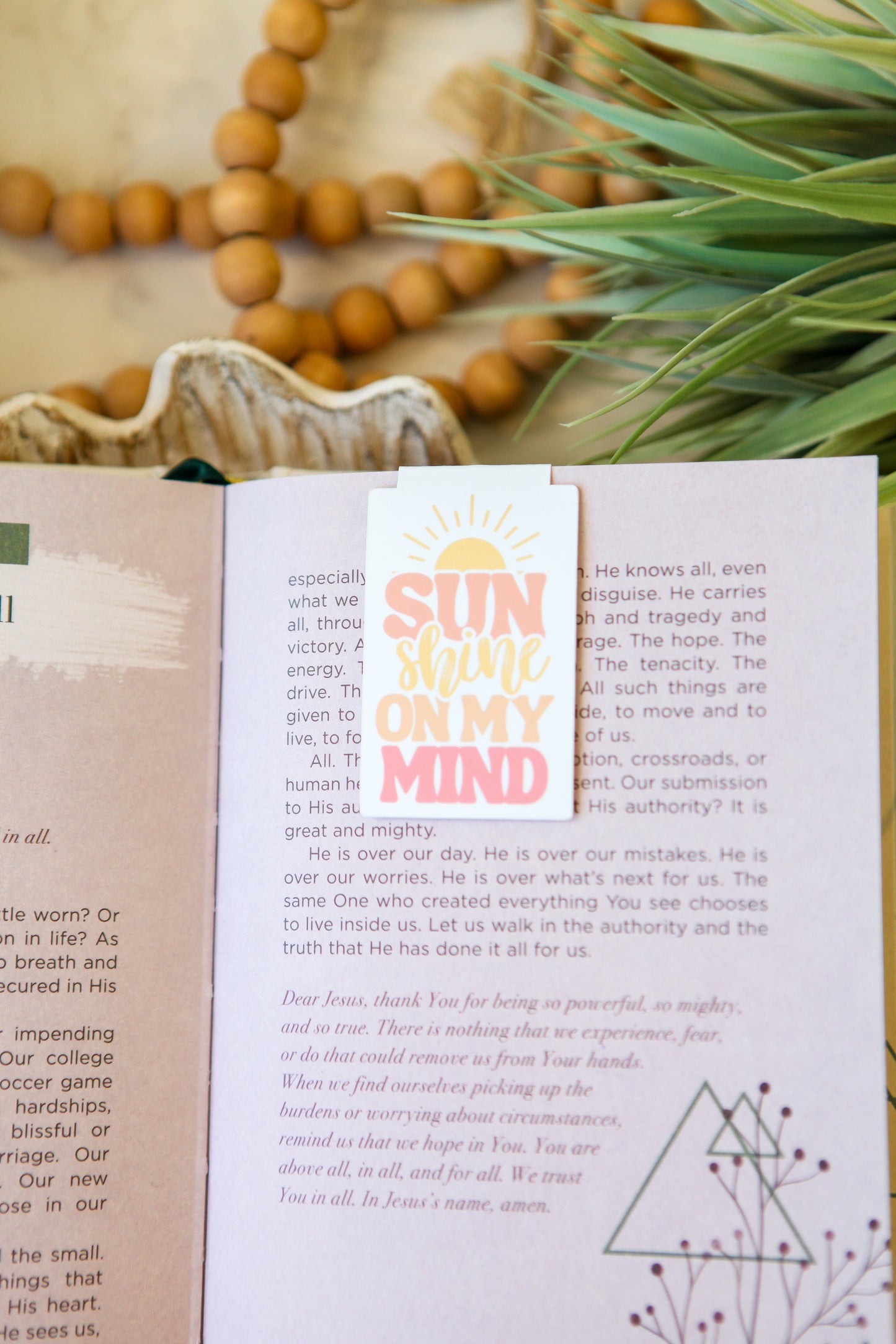 Magnetic Bookmark- Sunshine on My Mind