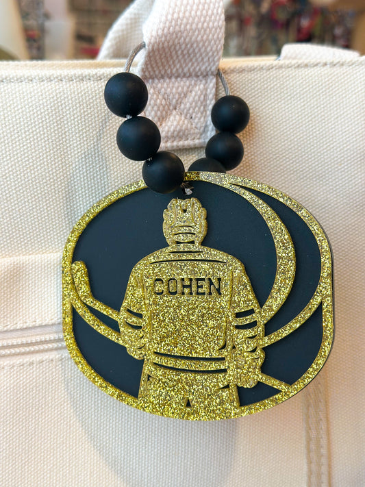 Hockey Bag Tag- Custom