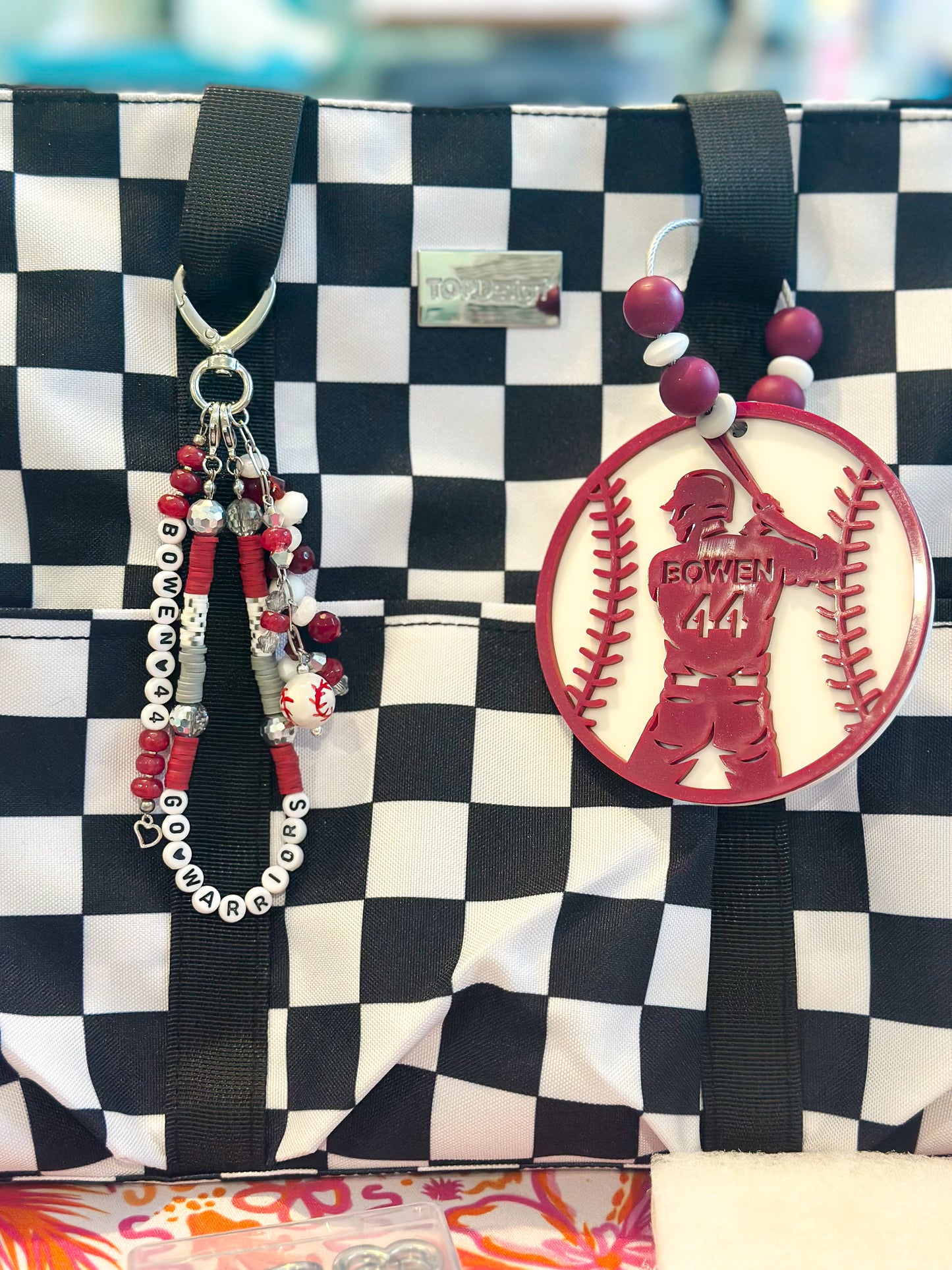 Custom Bag Charm- Sports