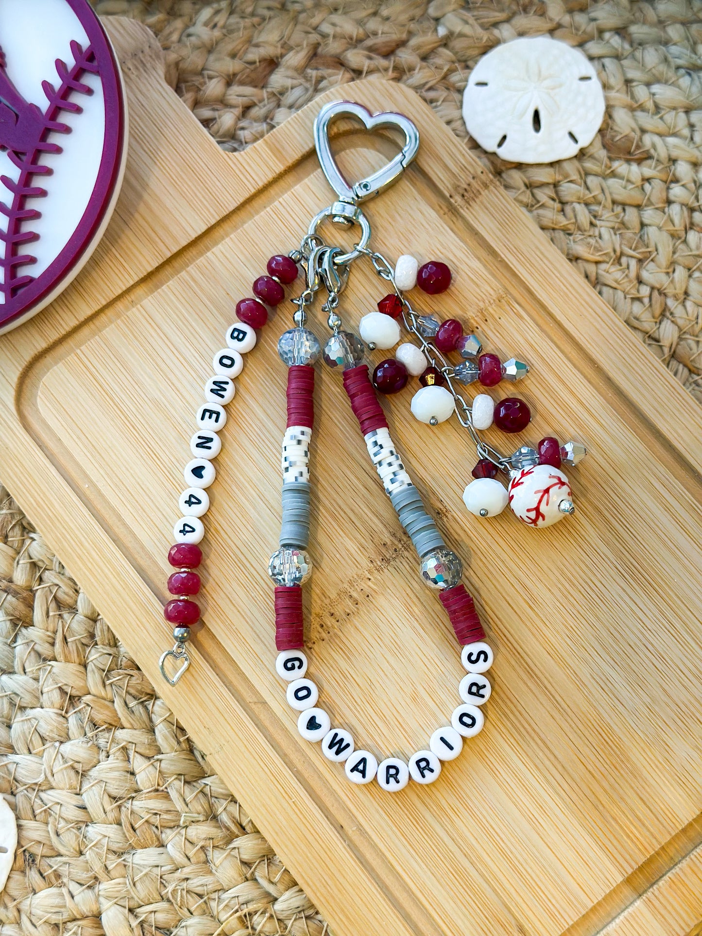 Custom Bag Charm- Sports