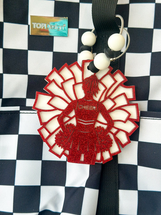 Cheer Bag Tag- Custom