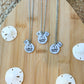 Softball Mama Necklace- Round