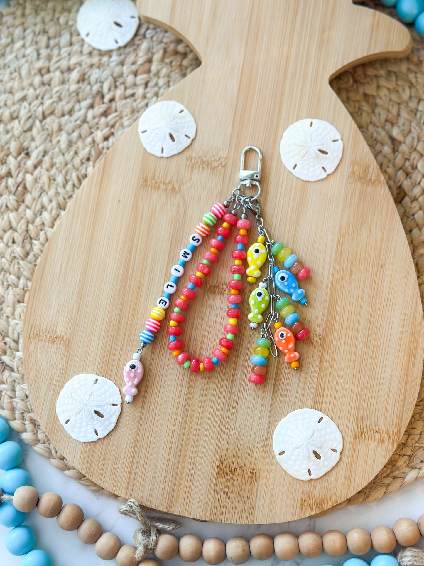 Bag Charm- Colorful Fishy