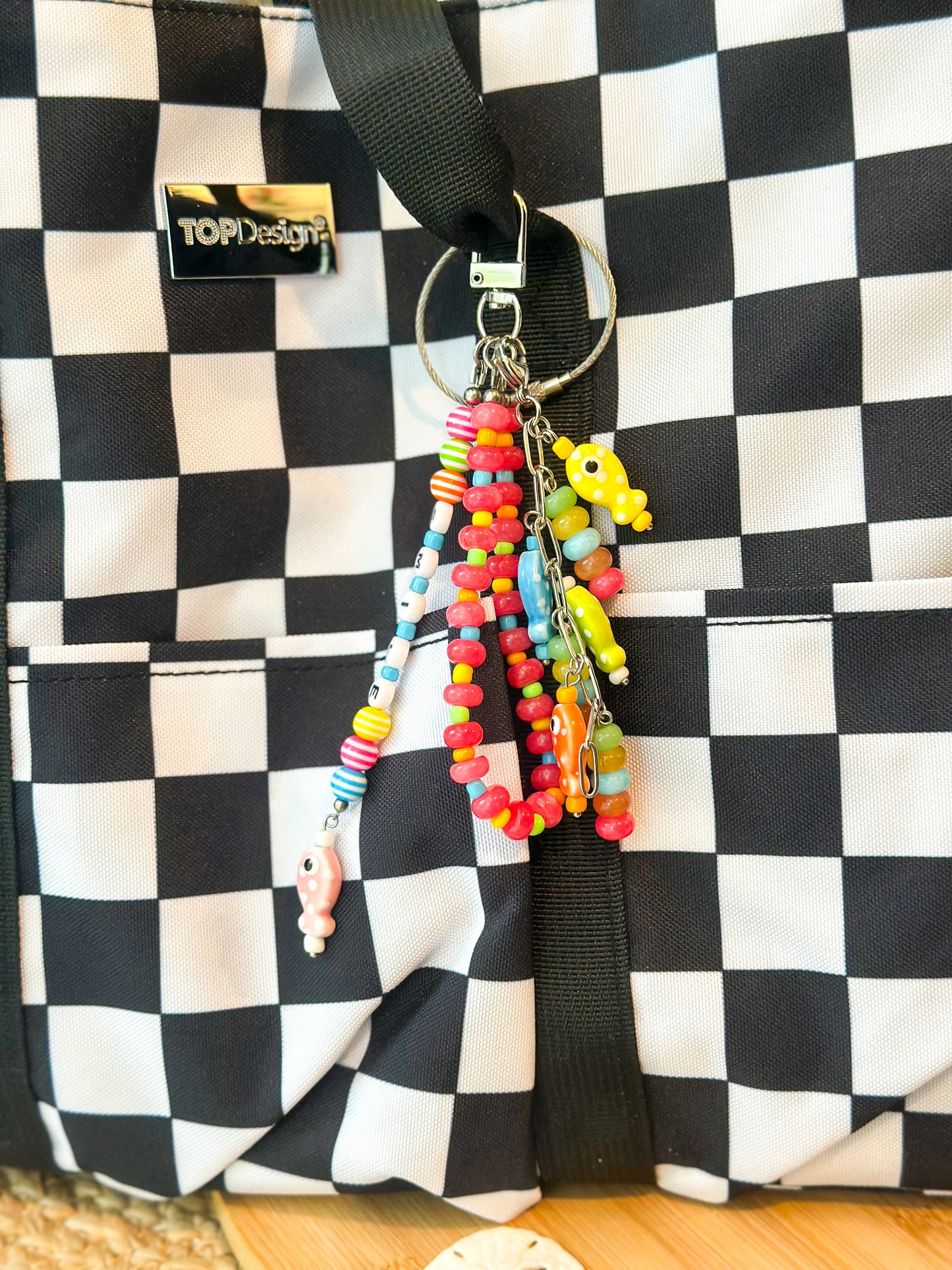 Bag Charm- Colorful Fishy
