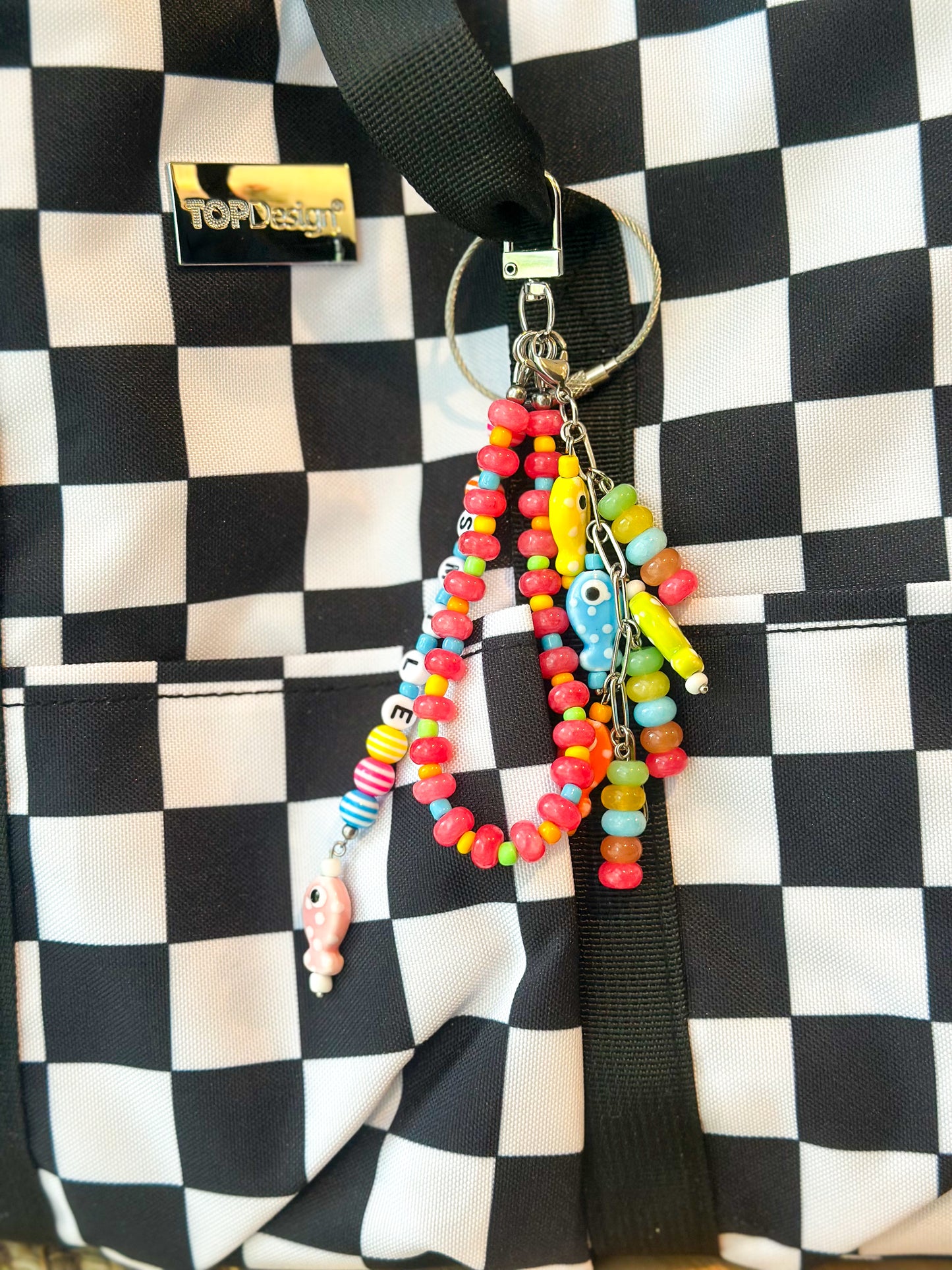 Bag Charm- Colorful Fishy
