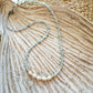 Aquamarine and Pearl Necklace